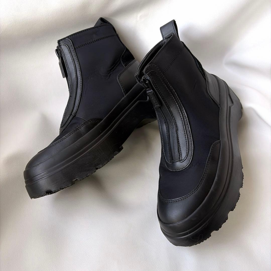 mさま専用 HUNTER エクスプローラーアンクルジップ フラットフォームブーツ