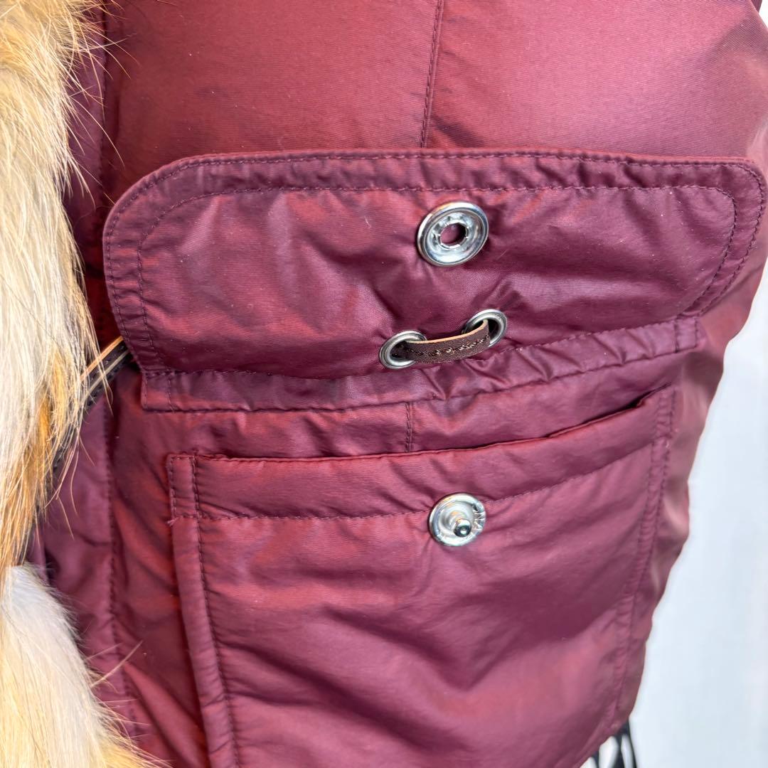 ★BURBERRY BLUＥLABEL★M★ファーダウンベスト★新品43000円