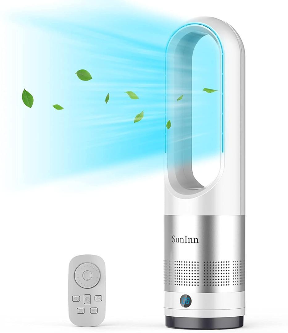 最安値　タワーレスファン 羽根なし 扇風機 スリム 省エネ 静音 新品未使用