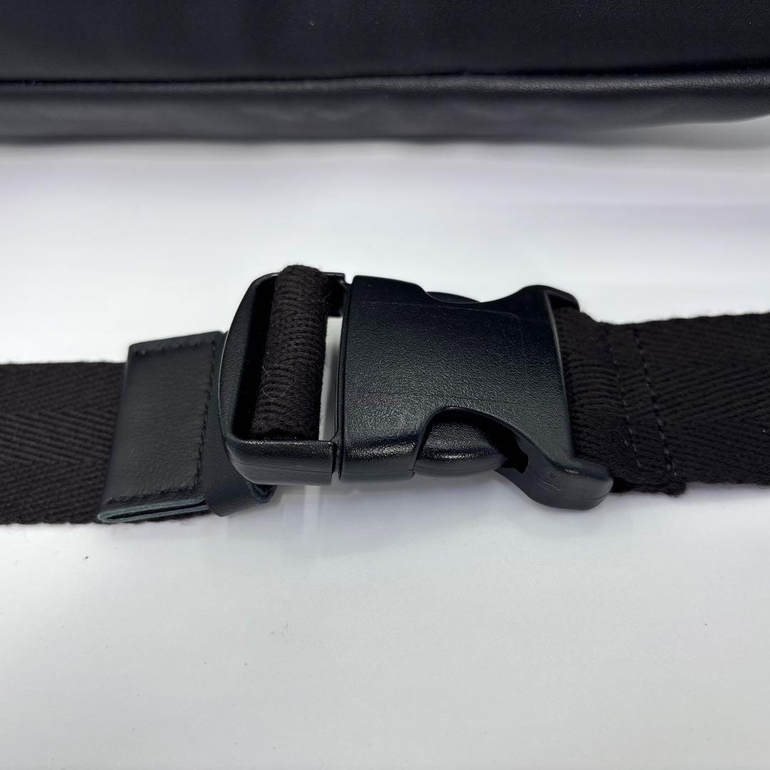 ✨美品✨ アニエスベー PETER レザー ウエストポーチ ブラック