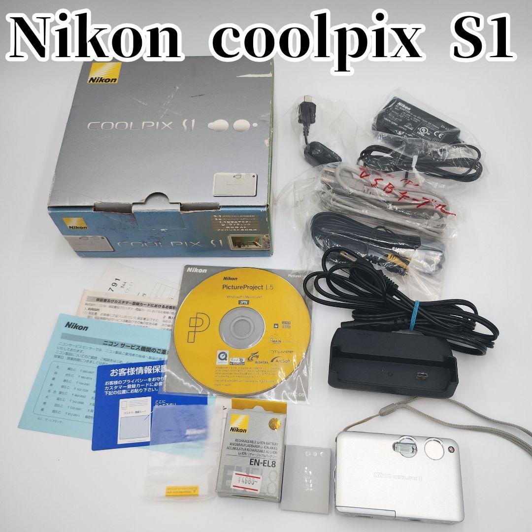 Nikon COOLPIX S1 付属品多数 動作確認済み デジタルカメラ