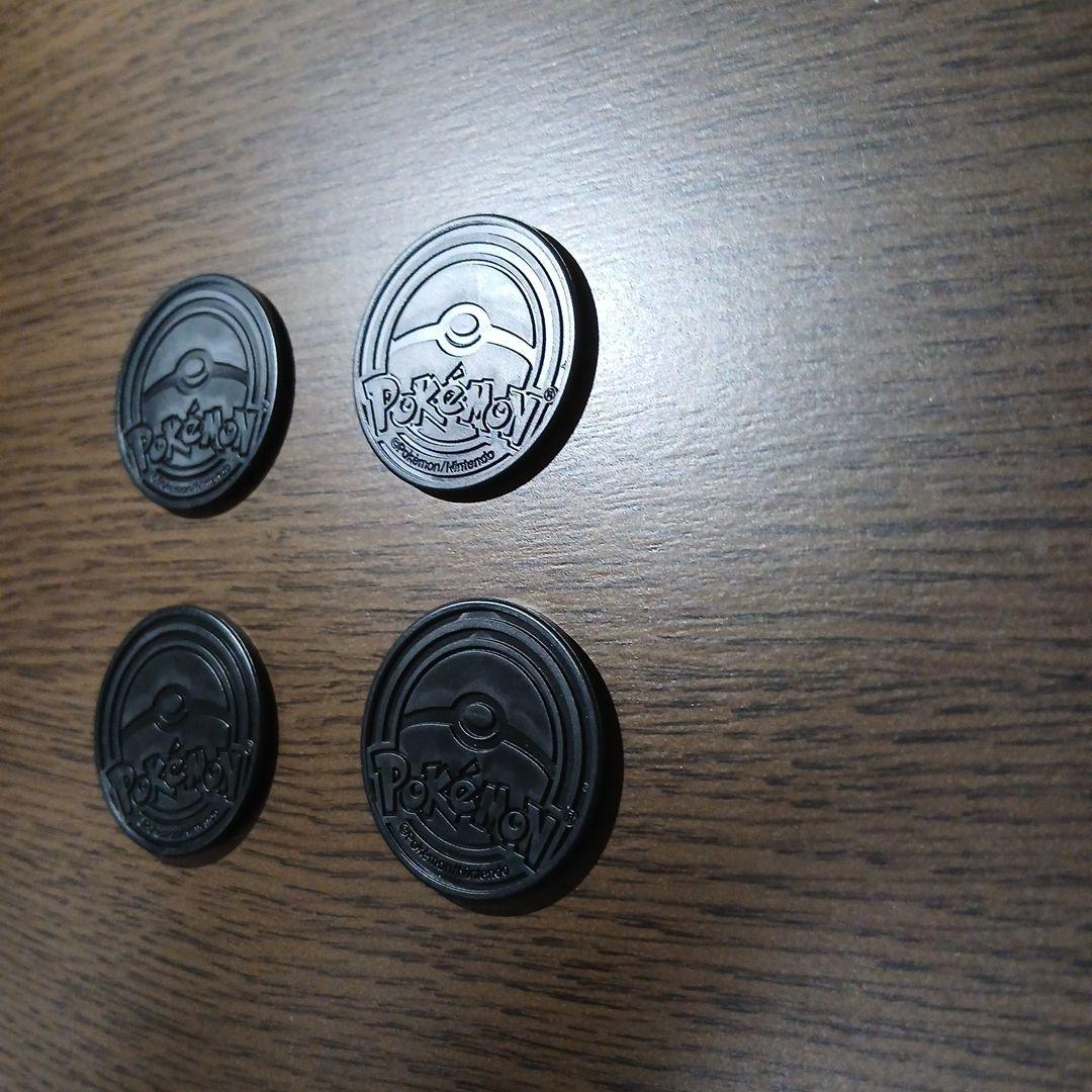 ポケモンカード プラズマ団 エンブレム  青 ブルー 銀 シルバー