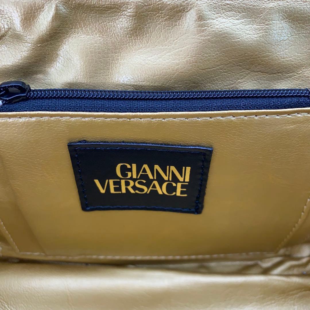 美品！GIANNI VERSACE ジャンニヴェルサーチ バニティバッグ　ポーチ
