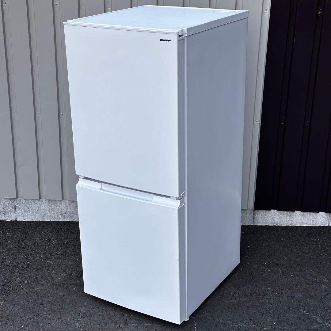 ω送料込！設置対応◎2024SHARP 152L 冷蔵庫 SJ-D15P-W