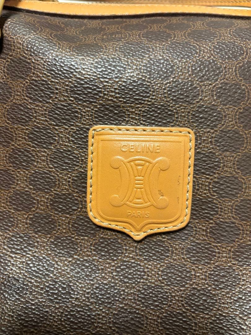 CELINE ブラウン ボストンバッグ