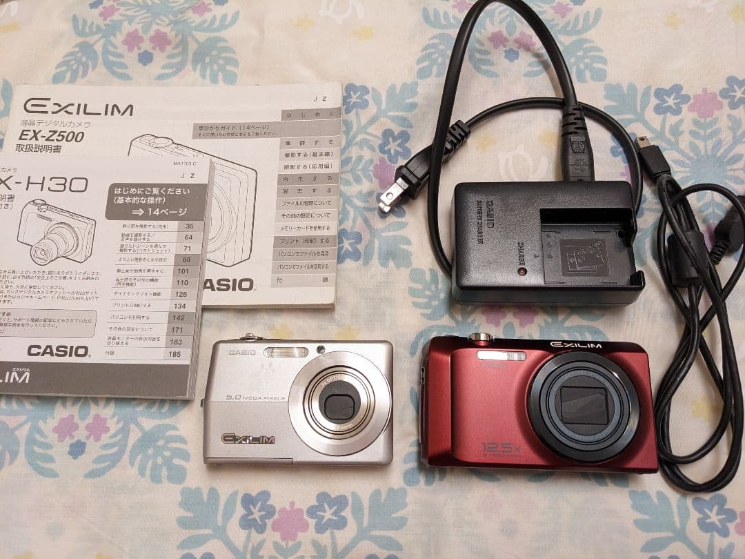 ジャンク品★カシオ デジタルカメラ 2点セット★CASIO