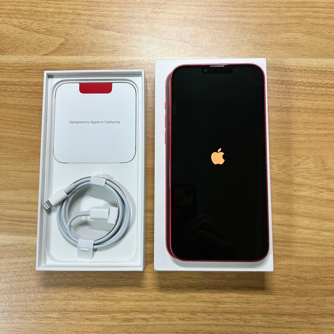 iPhone 14 Plus 128GB PRODUCT RED 本体 フリー