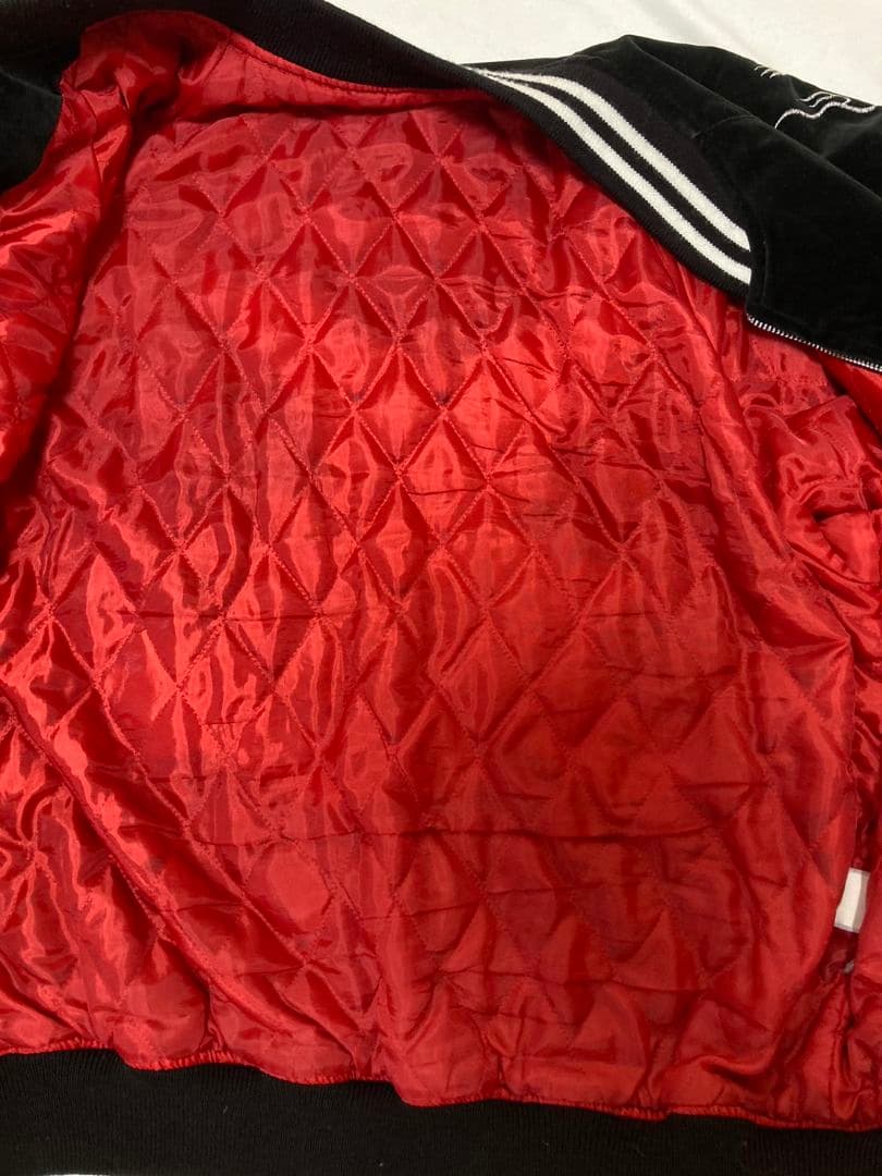 S*y様 横須賀オーダー製★日本製 スカジャン 鷲と龍刺繍 黒★