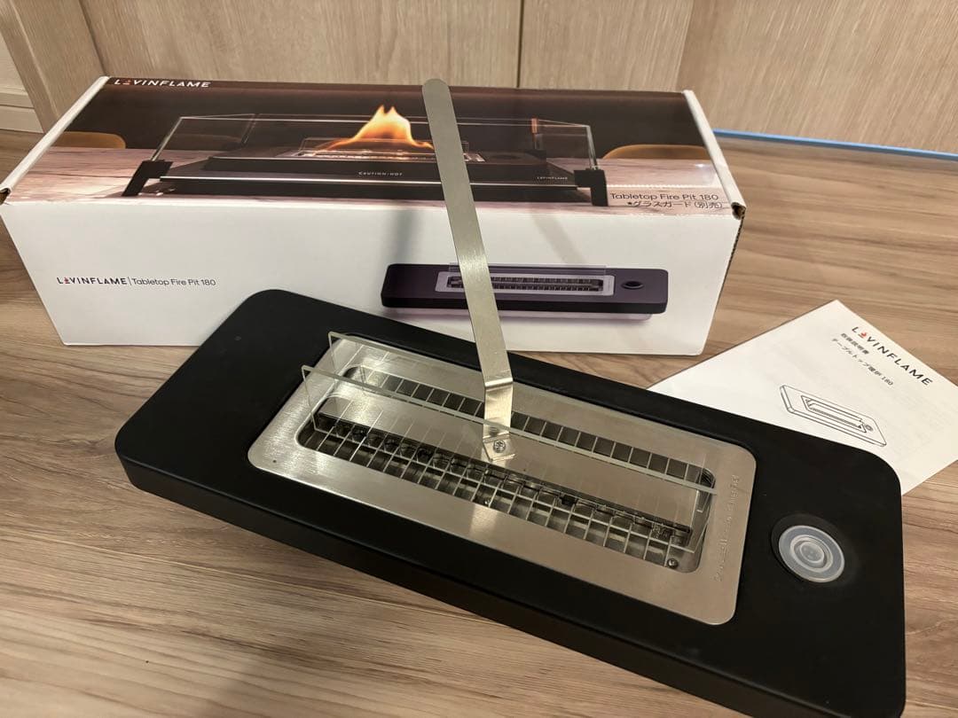 【美品】LOVIN FLAME テーブルトップ暖炉 180