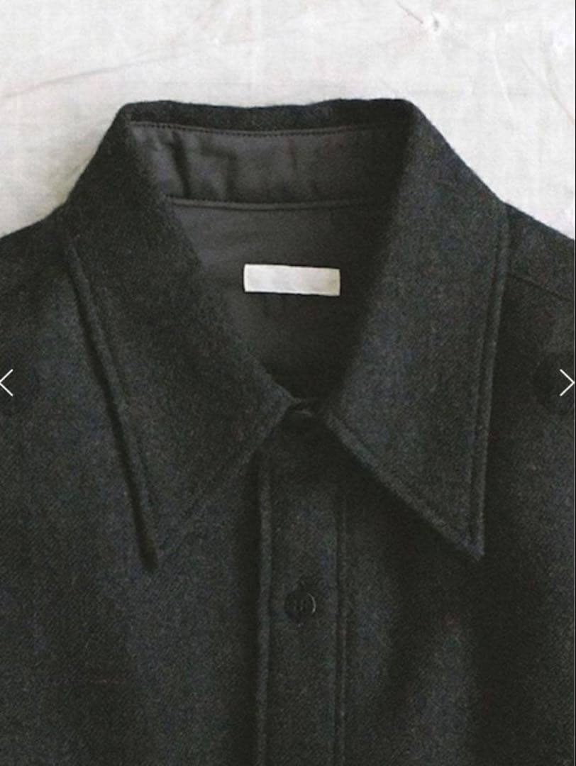 【LIDNM】PREMIUM SHETLAND ALASKAN SHIRT