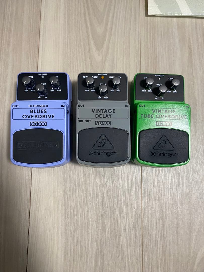 労働者ABehringer エフェクター 3点セット