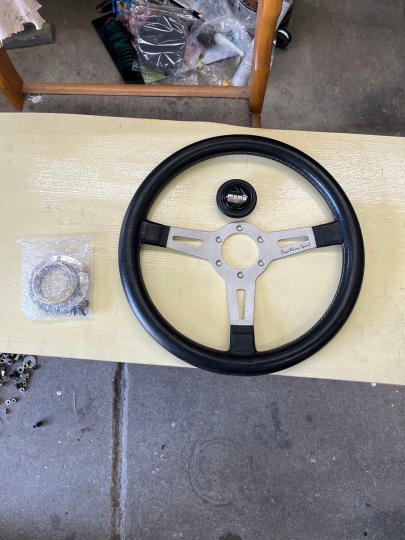 ローバーミニ　モモ　ハンドル　ステアリング