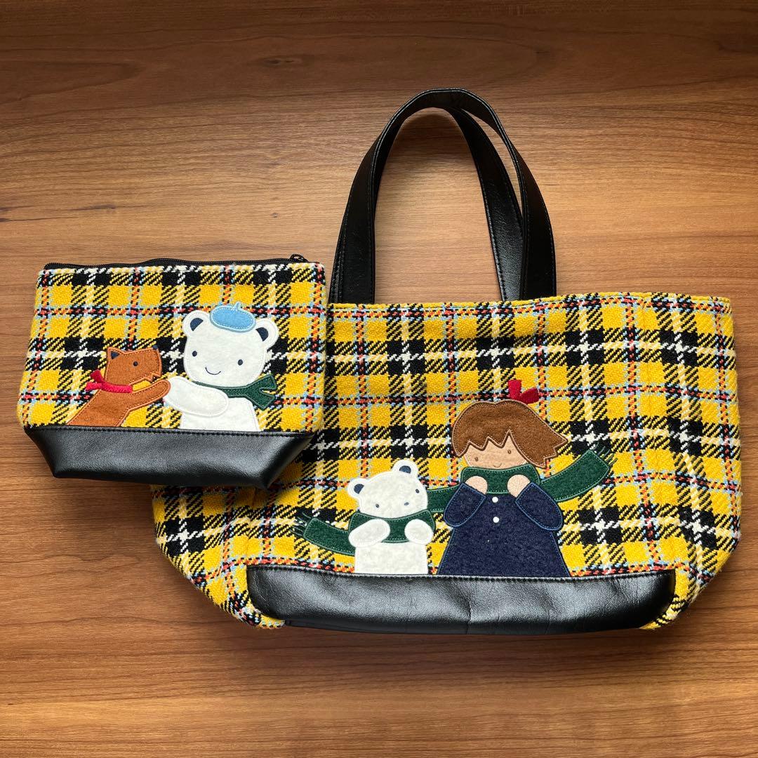 2018年　秋のファミリアショー　バッグ　ポーチ　2点セット