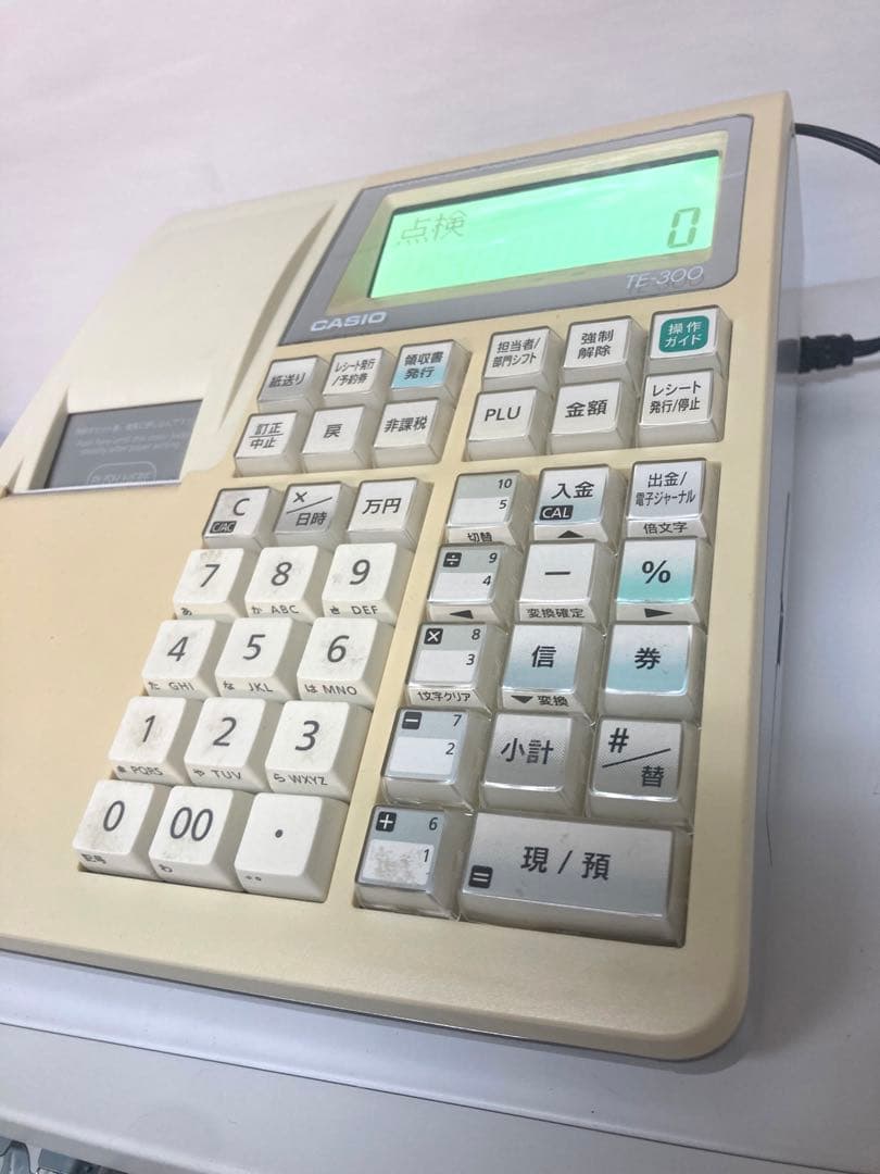 CASIO TE-300 レジスター