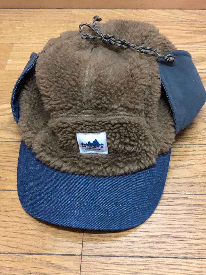 パタゴニア patagonia レンジ　イヤーフラップ　　キャップ　ボア　L
