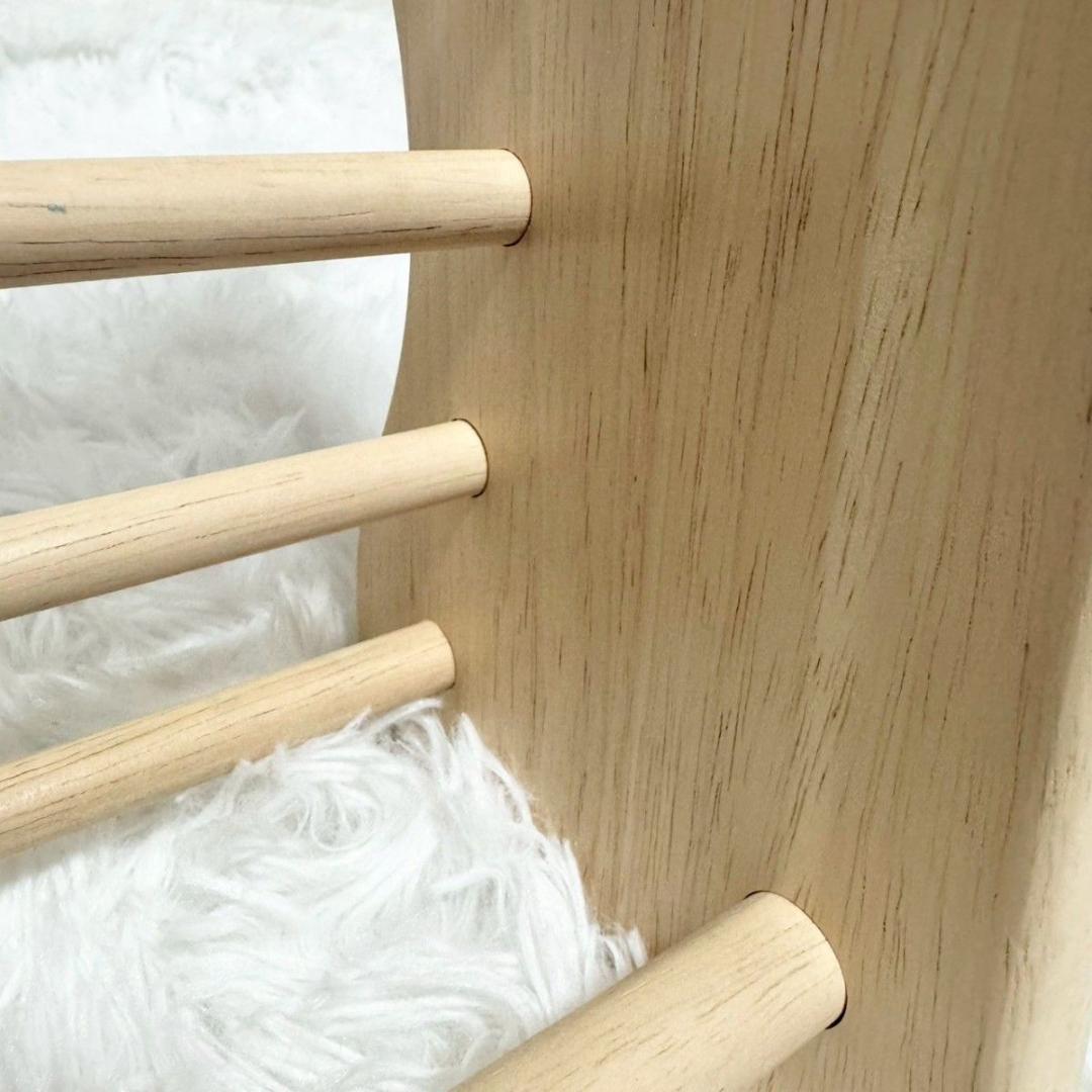 【美品】VOILA レインボーアバカス 100玉そろばん 木製玩具 98-14