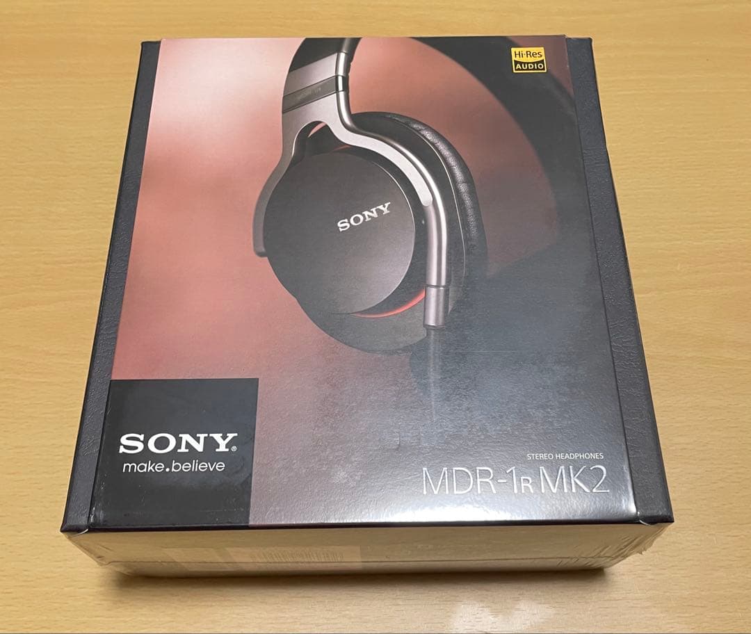 SONY MDR-1R MK2 ハイレゾ 密閉型ヘッドホン　ブラック