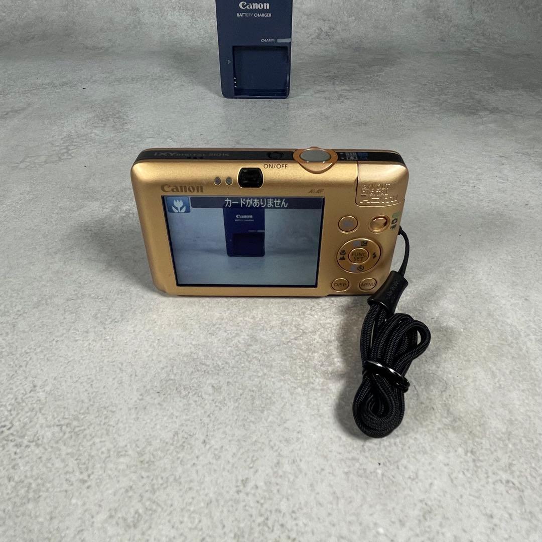 ✨美品✨ Canon IXY 210IS イクシー ゴールド デジタルカメラ