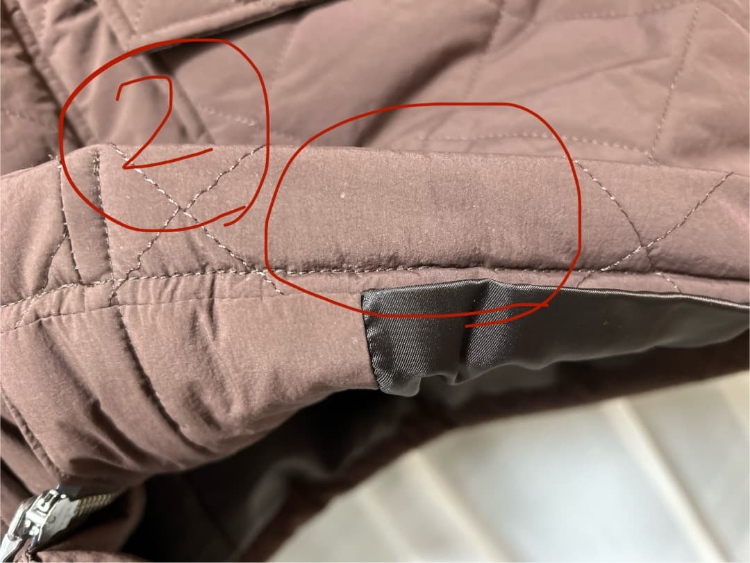 ローリーズファーム　【LFM(U)】キルトハンティングブルゾン