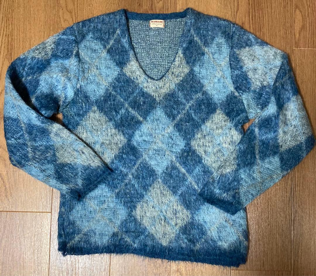 McGREGOR　モヘア　ニットセーター