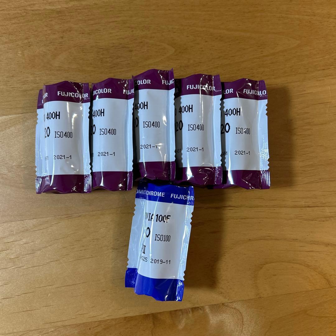 フィルムカメラ FUJICOLOR PRO 400H & PROVIA 100F