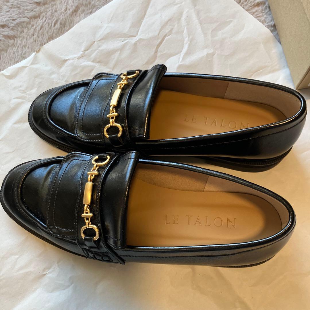 LE TALON フラップビットローファー