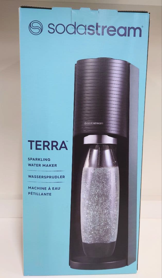 【未使用品】SodaStream TERRA ブラック 炭酸水メーカー