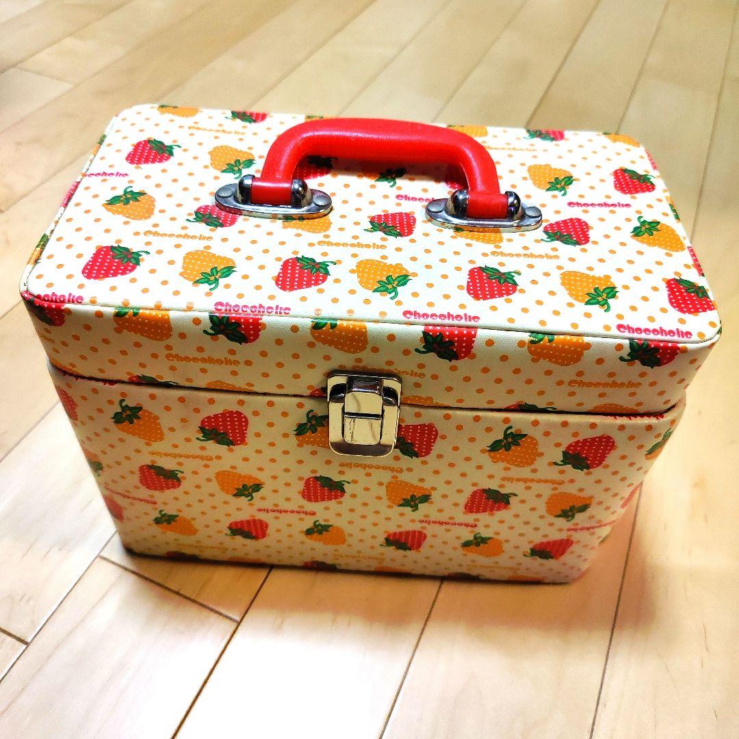 SWIMMER　chocoholic　いちご　メイクボックス コスメ収納