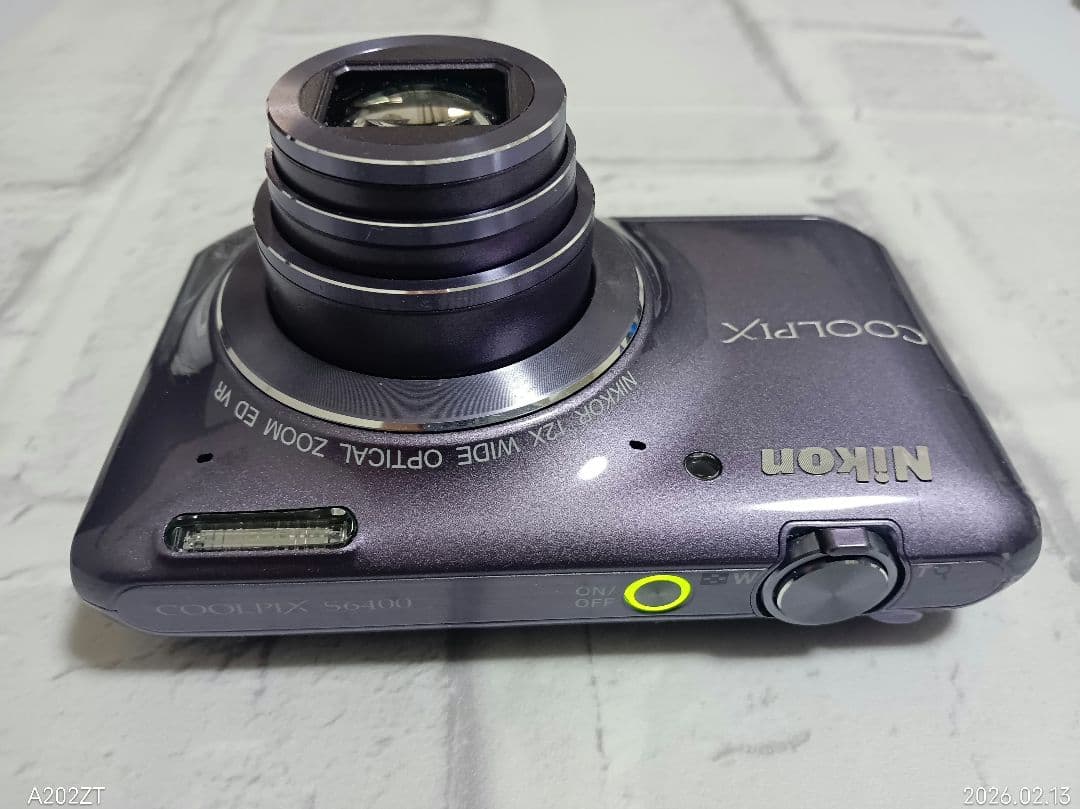 〇Nikon Coolpix コンパクトデジタルカメラ パープル