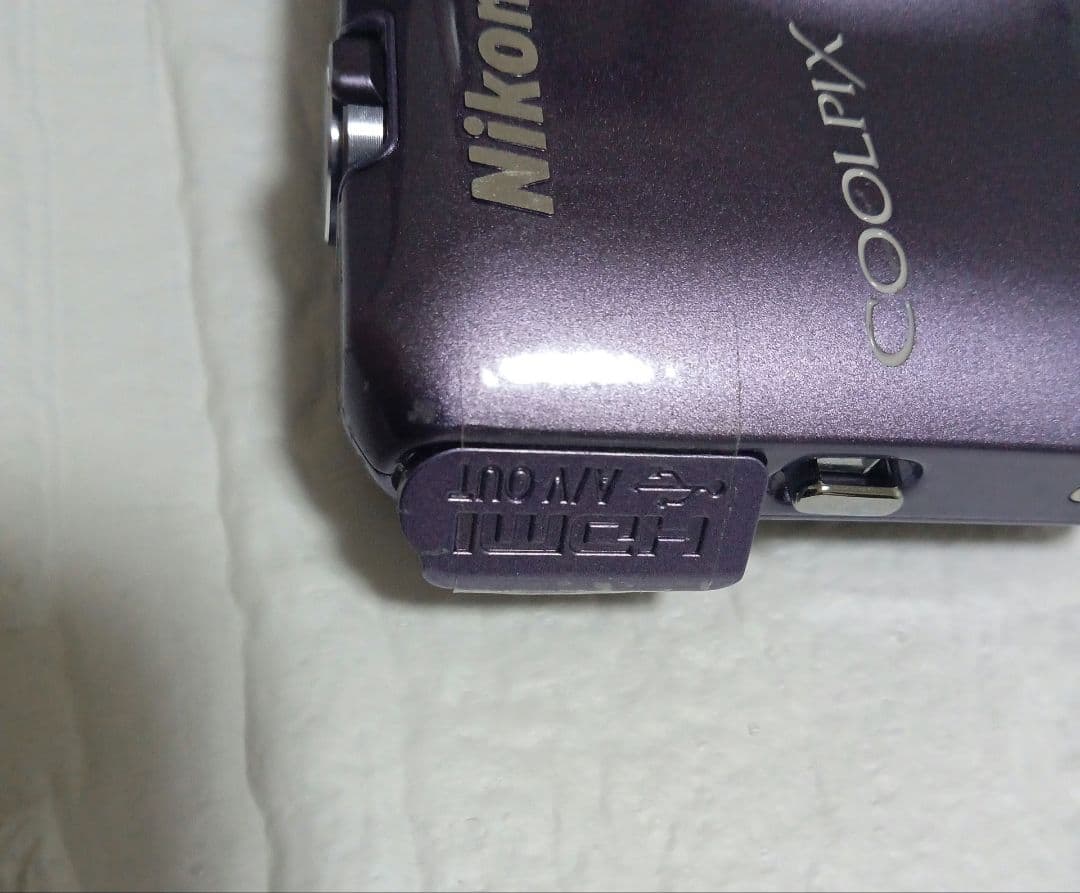 〇Nikon Coolpix コンパクトデジタルカメラ パープル