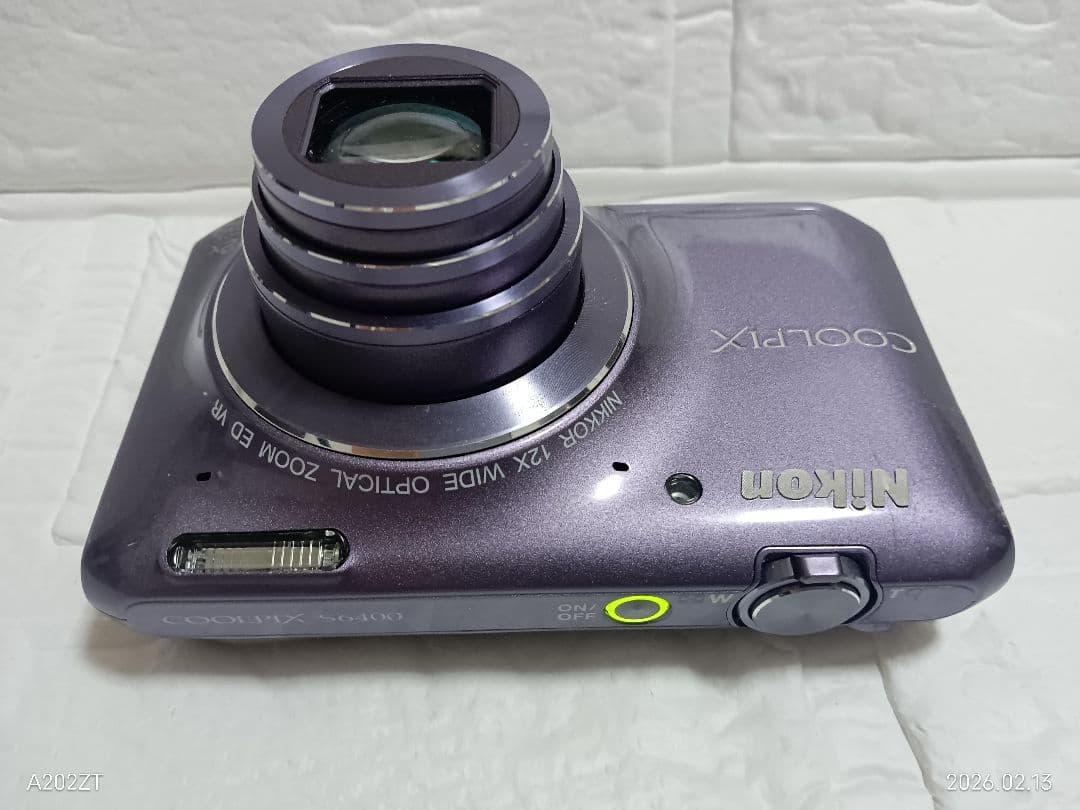 〇Nikon Coolpix コンパクトデジタルカメラ パープル