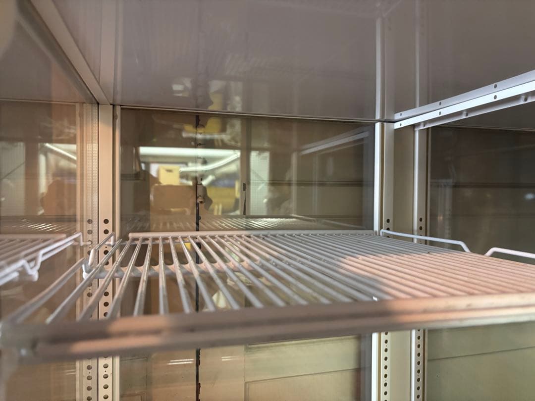 ◼︎引き取り限定◼︎SANYO冷蔵ショーケース 2ドア 白ホワイト花冷蔵庫業務用