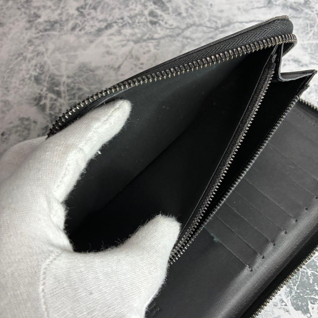 ✨LOUIS VUITTON✨　ルイヴィトン　長財布　ラウンドファスナー　黒