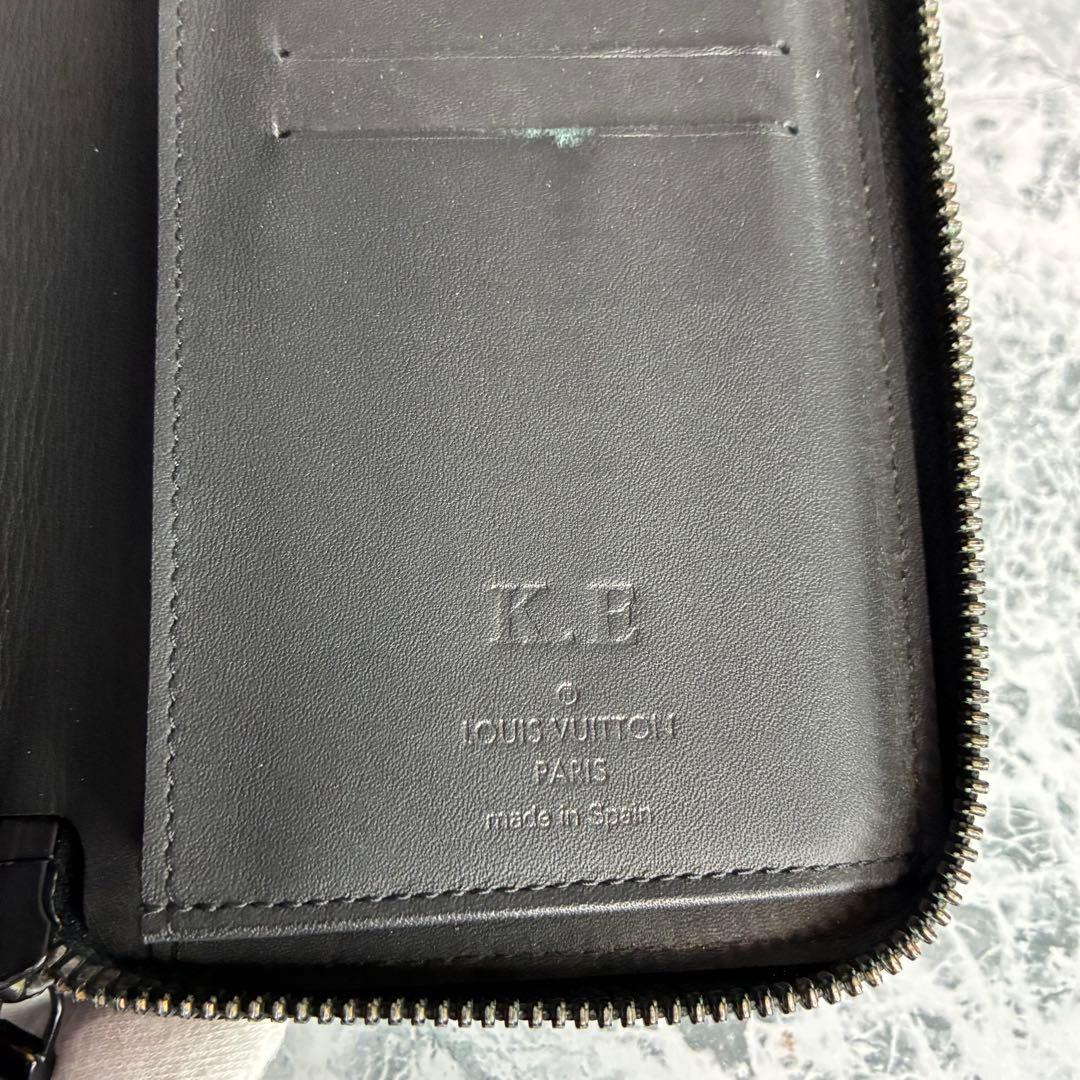 ✨LOUIS VUITTON✨　ルイヴィトン　長財布　ラウンドファスナー　黒