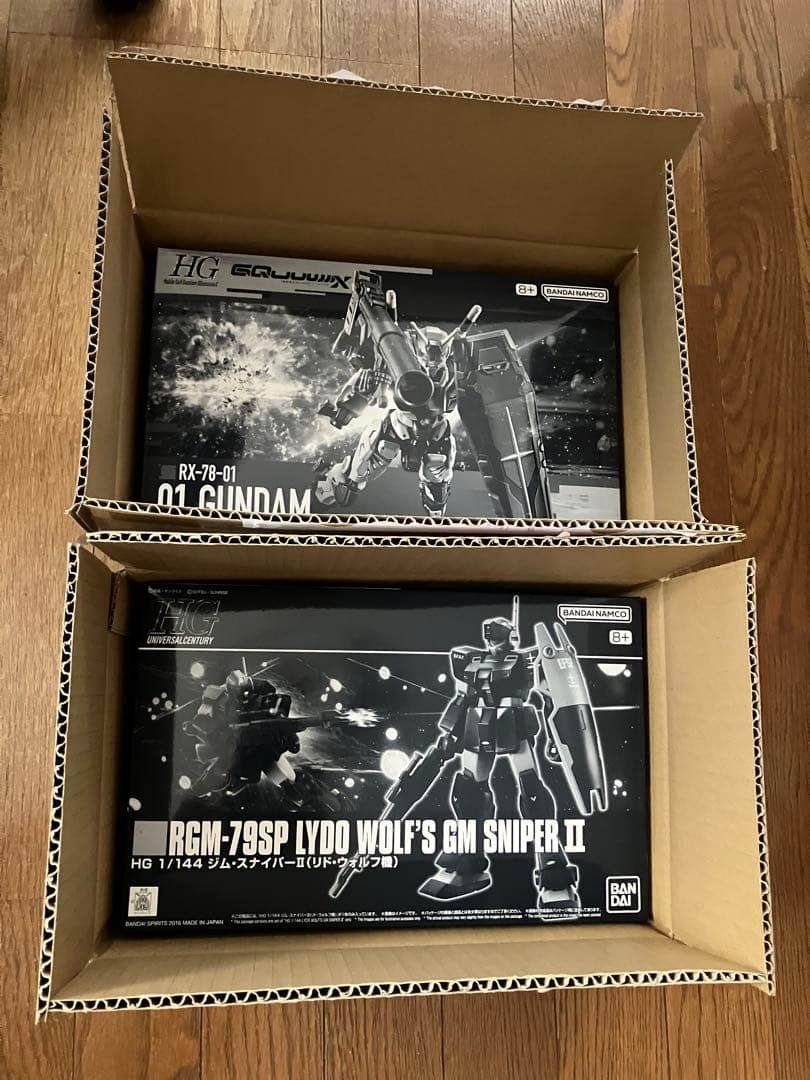 HG01ガンダム&HGUCリド・ウォルフ専用ジムスナイパーⅡ、ジム・スループ