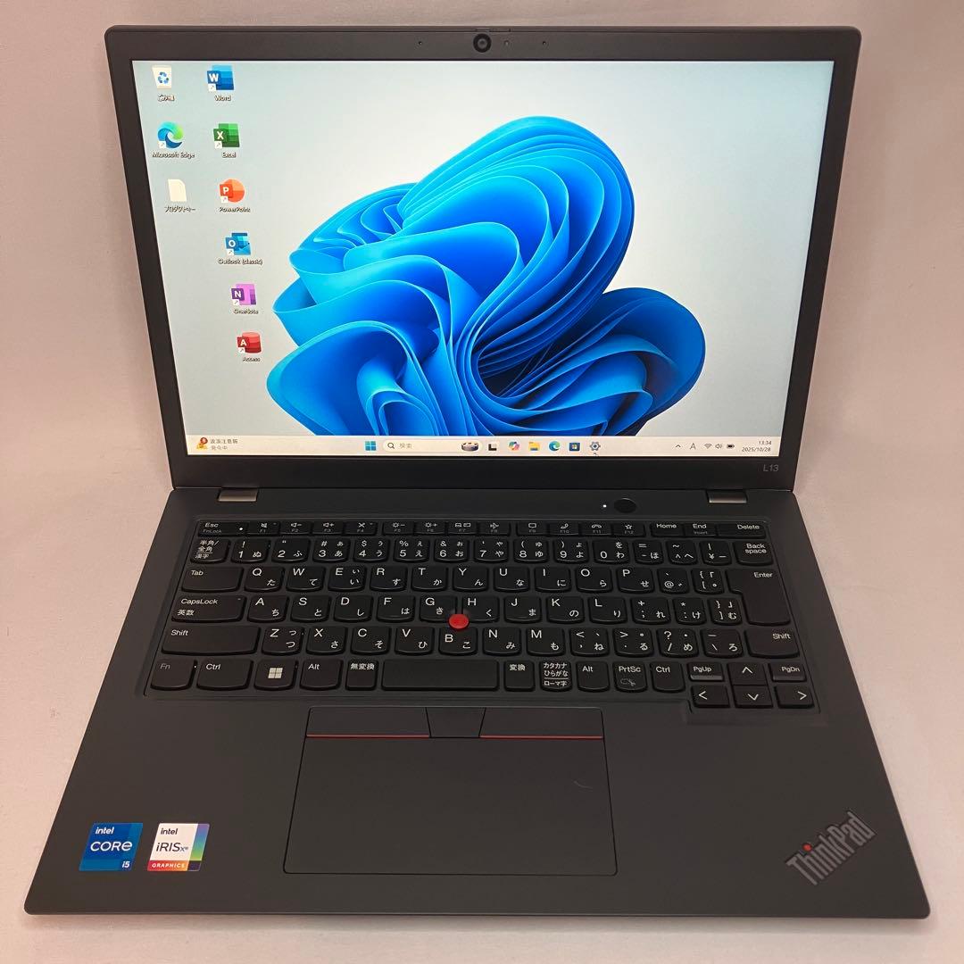 極美品 ThinkPad L13 Gen4 13世代 i5 16GB WUXGA