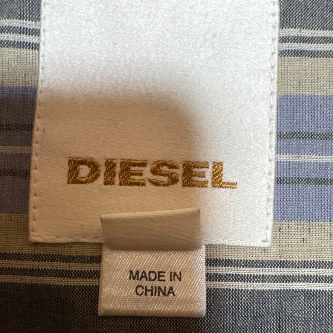 DIESEL ブラック レザー シングルライダース