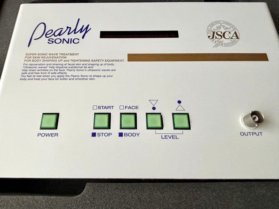 ミキモト化粧品 パーリィソニック 超音波 美顔器 業務用 ジェル付き