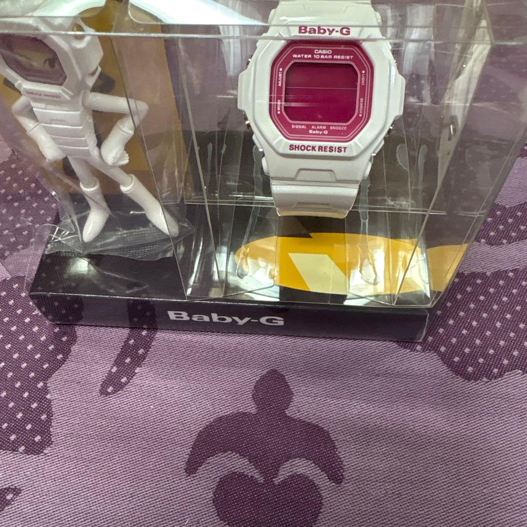 未使用‼️Baby-G デジタル腕時計 ホワイト/ピンク