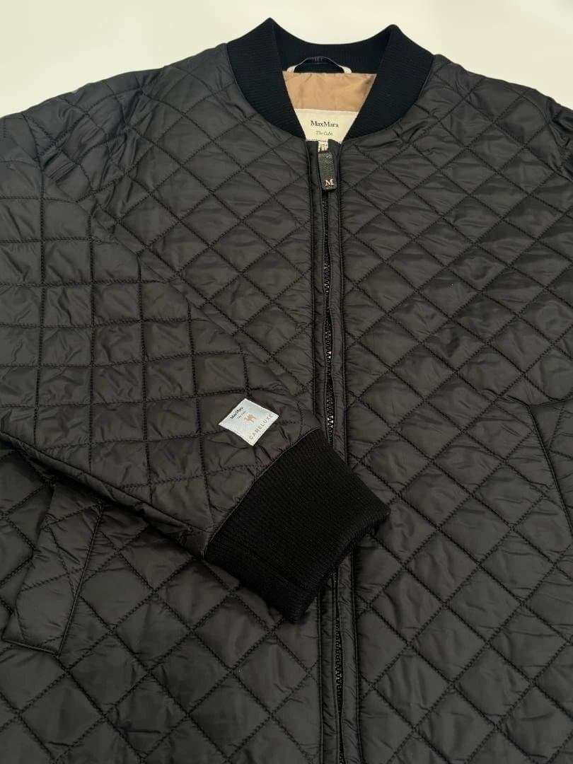 ☆美品☆マックスマーラ ザキューブ ダウン キルティング キャメリュクス