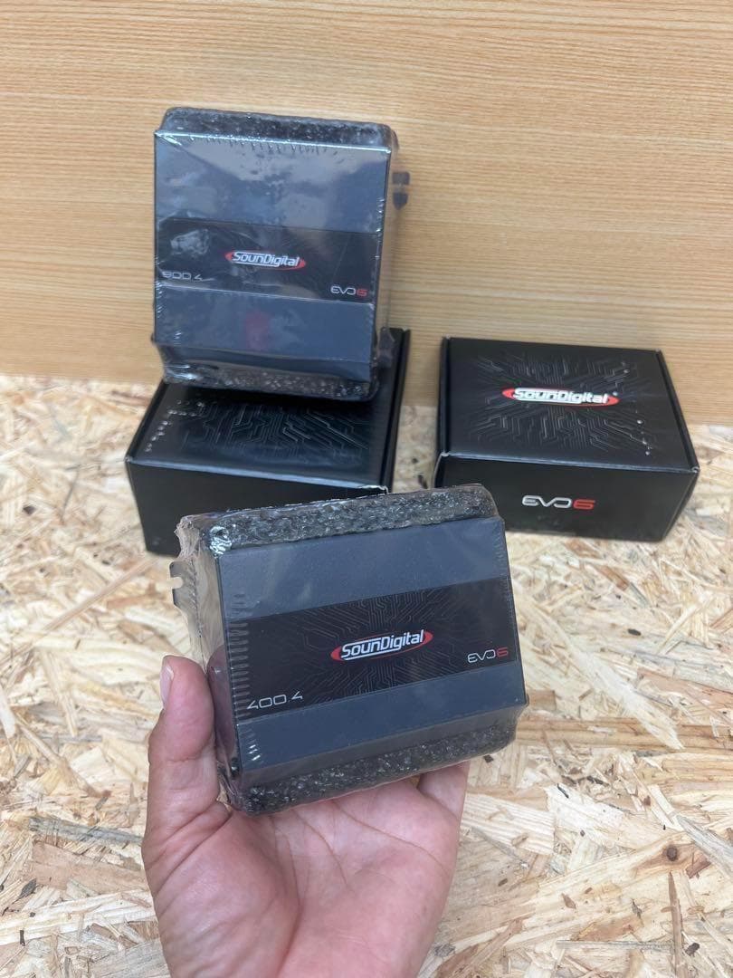 SD Evo6 400.4 4チャンネルアンプ　カーオーディオアンプ