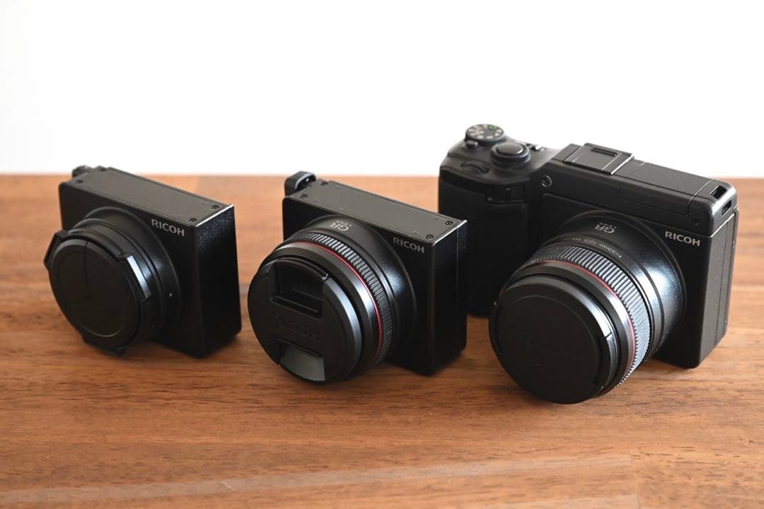 RICOH GXR+レンズ3本A12 28mm&50mm&S10 24-72mm
