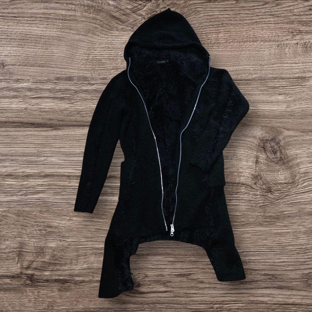 CIVARIZE /ブラックフード付きパーカー 44【美品】