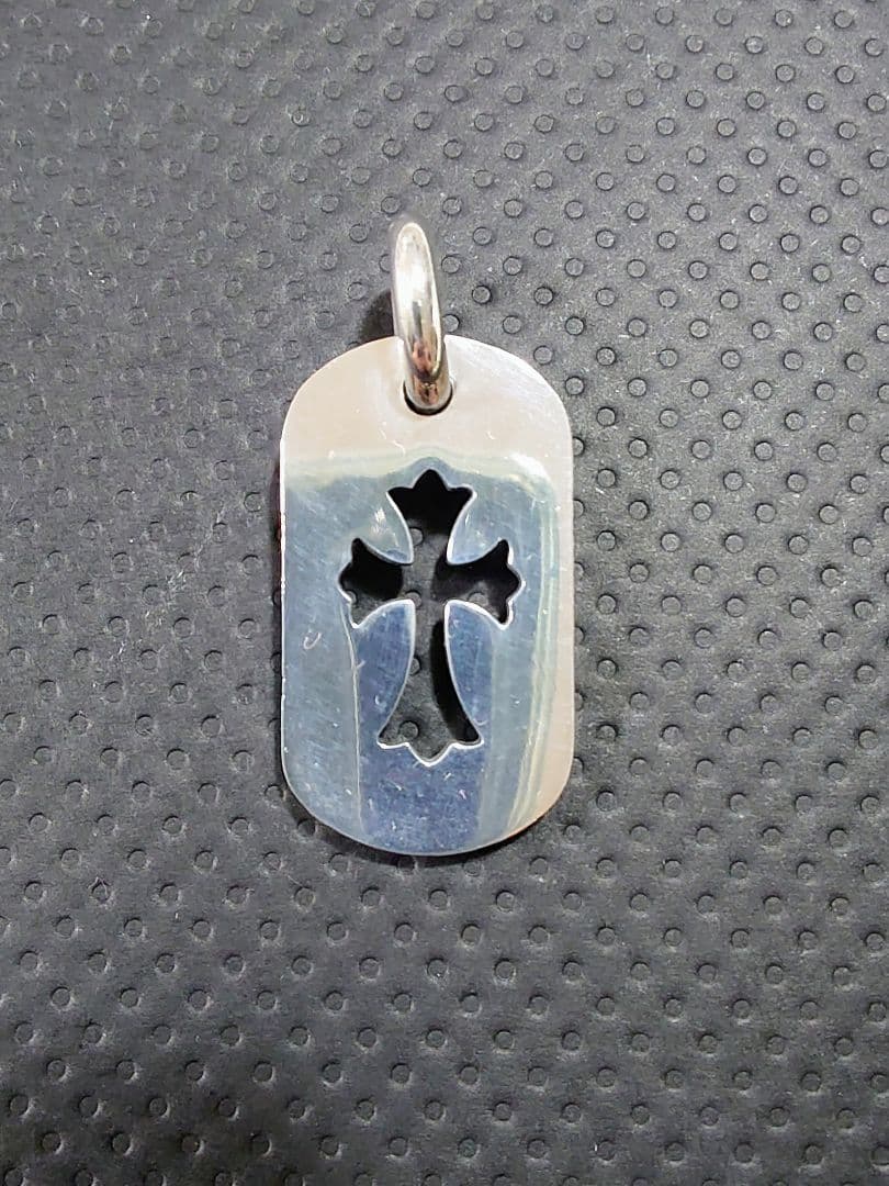 【正規品】CHROME HEARTS CROSS DOGTAG