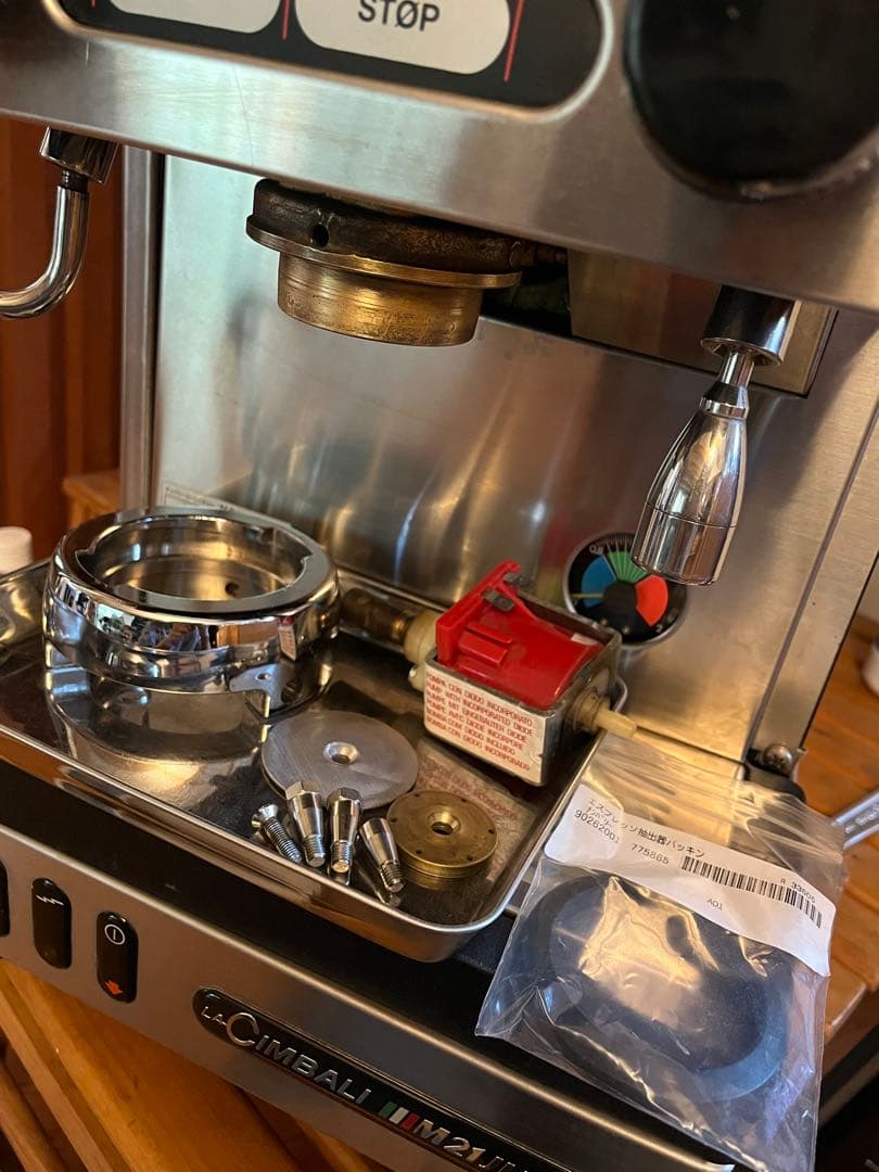 極上美品チンバリジュニアエスプレッソマシン業務用cimbaliマルゾッコ