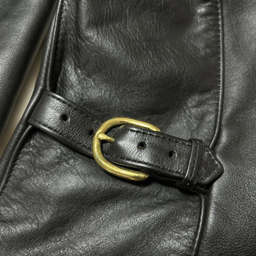 Vanson バンソン　シングルライダースジャケットUSA製ブラック黒サイズ40