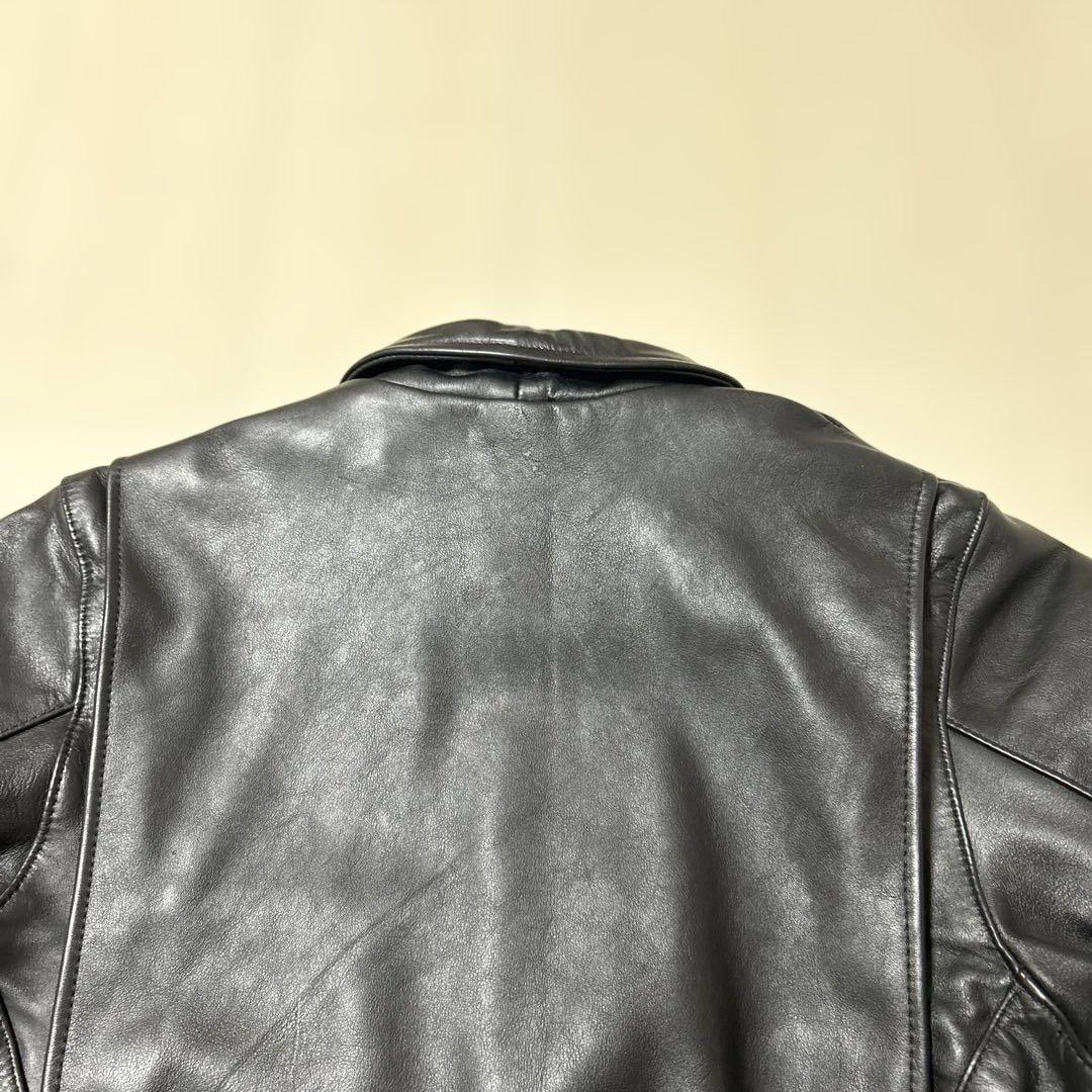 Vanson バンソン　シングルライダースジャケットUSA製ブラック黒サイズ40