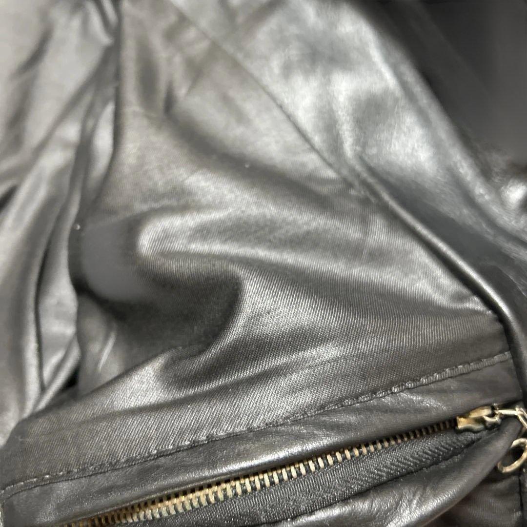 Vanson バンソン　シングルライダースジャケットUSA製ブラック黒サイズ40