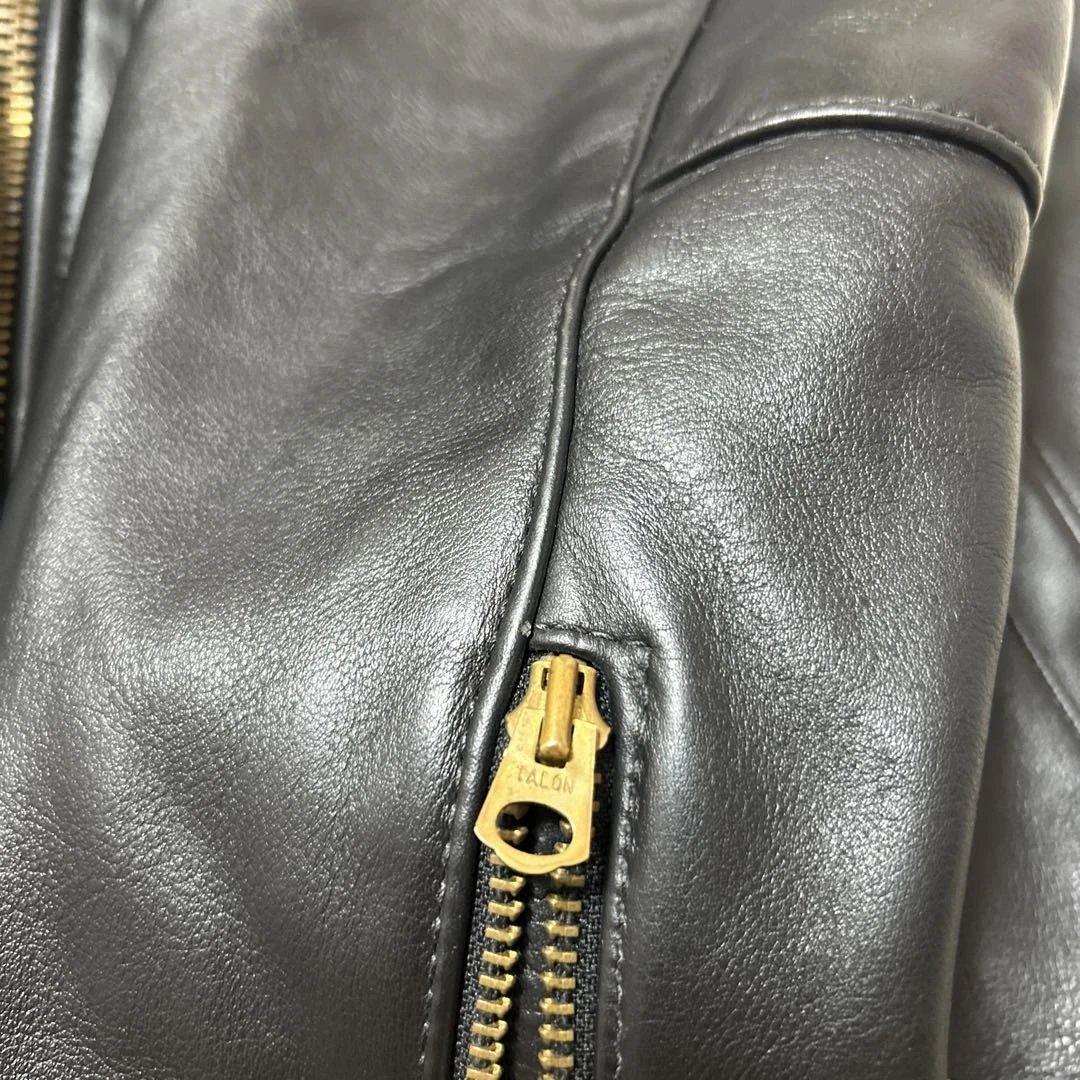 Vanson バンソン　シングルライダースジャケットUSA製ブラック黒サイズ40