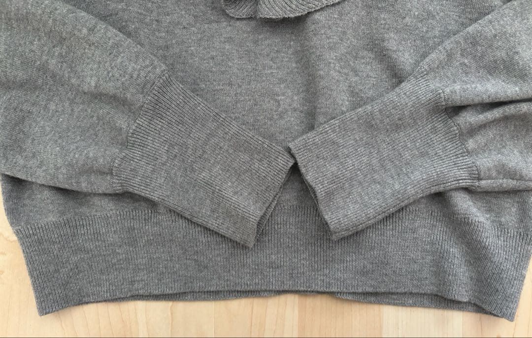 Loungedress ラウンジドレス　フリルカラーニット